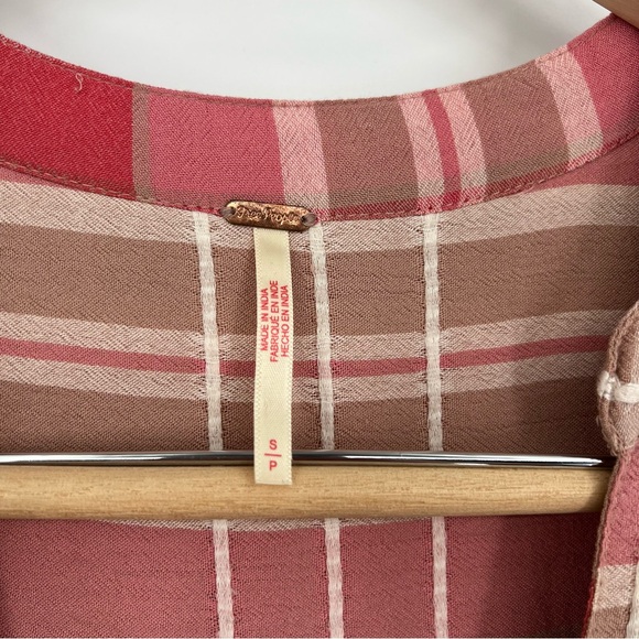 Free People Agnes Plaid Mini in‎ Ballet Combo - Picture 10 of 15
